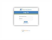 Tablet Screenshot of pharmacademic.com
